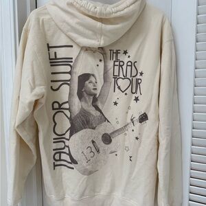Taylor Swift Cream The Eras Tour Hoodie